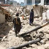 Hiện trường vụ đánh bom ở Kabul, Afghanistan ngày 24/5/2022. (Ảnh: THX/TTXVN)