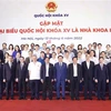 Lãnh đạo gặp mặt các đại biểu Quốc hội khóa XV là nhà khoa học