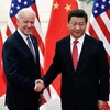 Tổng thống Mỹ Joe Biden và Chủ tịch Trung Quốc Tập Cận Bình tại cuộc hội đàm ở Bắc Kinh vào tháng 12/2013. (Ảnh: Reuters)