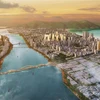 Phối cảnh quy hoạch thành phố Đà Nẵng đến năm 2030. (Ảnh: TTXVN phát)