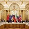 Các đại biểu tại vòng đàm phán khôi phục thỏa thuận hạt nhân Iran ở Vienna, Áo ngày 27/12/2021. (Ảnh: AFP/TTXVN)
