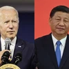 Tổng thống Mỹ Joe Biden và Chủ tịch Trung Quốc Tập Cận Bình. (Nguồn: AFP)