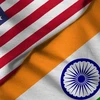Cờ Mỹ và cờ Ấn Độ. (Nguồn: telegraphindia.com)