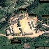 Hình ảnh từ vệ tinh thương mại cho thấy hoạt động khôi phục hầm số 3 của bãi thử hạt nhân Punggye-ri của Triều Tiên tháng 5/2022. (Ảnh: 38 North/TTXVN)