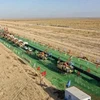 Toàn cảnh khởi công đường ống vận chuyển khí đốt tự nhiên từ miền Tây sang miền Đông ngày 28 tháng 9 năm 2022. (Nguồn: CCTV)