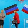 Bốn khu vực ở Ukraine tổ chức trưng cầu ý dân về việc sáp nhập vào Nga. (Nguồn: Reuters)