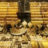 Một cửa hàng vàng ở Istanbul, Thổ Nhĩ Kỳ. (Ảnh: THX/TTXVN)