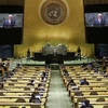 Toàn cảnh cuộc họp Đại hội đồng Liên hợp quốc tại New York, Mỹ. (Ảnh: AFP/TTXVN)