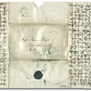 Một bức thư cổ được viết theo lối đan xen. (Nguồn: public domain)