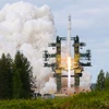 Tên lửa Angara 1.2 được phóng từ Sân bay vũ trụ Plesetsk ngày 15/10 giờ Moskva. (Nguồn: SSO)