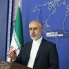 Người phát ngôn Bộ Ngoại giao Iran Naser Kanani. (Ảnh: IRNA/TTXVN)