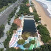 Dự án Khu resort Thuận Thảo bị bỏ hoang do liên quan đến khiếu kiện. (Ảnh: Xuân Triệu/TTXVN)