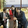 Thủ tướng Phạm Minh Chính gặp Quốc vương Brunei Hassanal Bolkiah. (Ảnh: TTXVN)