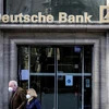 Một chi nhánh ngân hàng Deutsche Bank tại Frankfurt, Đức. (Ảnh: AFP/TTXVN)