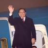 Thủ tướng Phạm Minh Chính bắt đầu chuyến thăm chính thức Vương quốc Hà Lan. (Ảnh: Dương Giang/TTXVN)