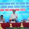 Bộ trưởng Bộ Khoa học và Công nghệ Huỳnh Thành Đạt phát biểu chỉ đạo tại Hội nghị. (Ảnh: Nhật Bình/TTXVN)