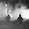 Quân giải phóng tấn công các địa điểm quan trọng của Mỹ tại Sài Gòn năm 1968. (Ảnh: Tư liệu TTXVN)