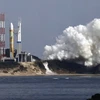 Tên lửa H3 không thể cất cánh tại Trung tâm vũ trụ Tanegashima ở Minamitane, tỉnh Kagoshima, ngày 17/2. (Nguồn: Kyodo).
