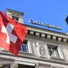 Một tòa nhà của Credit Suisse tại Lucerne, Thụy Sĩ, ngày 13/2/2023. (Ảnh: THX/TTXVN)