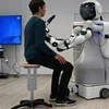 Robot Garmi có thể chẩn đoán bệnh, chăm sóc và điều trị bệnh nhân. (Nguồn: AFP)