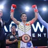 Võ sỹ Nguyễn Ngọc Hải giành đai vô địch WBA Nam Á. (Ảnh: Thanh Vũ/TTXVN)