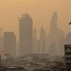 Tình trạng ô nhiễm không khí tại thủ đô Bangkok, Thái Lan ngày 27/1/2023. (Ảnh: AFP/TTXVN)