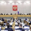 Một phiên họp của Duma quốc gia (Hạ viện) Nga ở Moskva. (Ảnh: AFP/TTXVN)