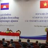 Quang cảnh Hội nghị Hợp tác và phát triển các tỉnh biên giới Việt Nam-Campuchia lần thứ 12. (Ảnh: Thanh Tân/TTXVN)