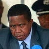 Cựu tổng thống Zambia Edgar Lungu. (Nguồn: AFP)
