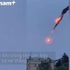 Phòng không Ukraine bắn cháy UAV "quân mình" trên bầu trời Kiev