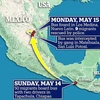 52 người Mexco di cư đến Mỹ bằng xe buýt bị bắt cóc tại bang Nuevo Leon. (Nguồn: Daily Mail)