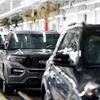 Những mẫu xe Ford Explorer 2020 tại Nhà máy lắp ráp Chicago của Ford ở Chicago, Illinois, Mỹ, ngày 24/6/2019. (Nguồn: Reuters) 