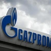 Biểu tượng Tập đoàn khí đốt Gazprom của Nga. (Ảnh: AFP/TTXVN)