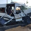 Hiện trường một vụ tai nạn đường bộ tại Maroc. (Nguồn: Morocco World News)
