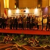 Các quan chức Indonesia và EU tại vòng đàm phán thứ 15 về IEU-CEPA tại Yogyakarta từ ngày 10-14/7/2023. (Nguồn: Antara)