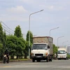 Hệ thống hạ tầng giao thông tại Khu công nghiệp Biên Hòa 2, thành phố Biên Hòa. (Ảnh: Hồng Đạt/TTXVN)