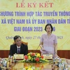 Thông tấn xã Việt Nam ký kết hợp tác truyền thông với tỉnh Quảng Bình