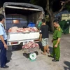 Hưng Yên: Ngăn chặn hơn 1,3 tấn thịt lợn ôi thiu đưa ra thị trường