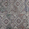 Một tấm vải có dệt có họa tiết Naga ở Lào. (Ảnh: Đỗ Bá Thành/TTXVN)