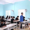 Một giờ học của giáo viên, học sinh Trung tâm Giáo dục nghề nghiệp-Giáo dục thường xuyên thành phố Sầm Sơn. (Ảnh: Báo Thanh Hóa)