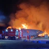 Hiện trường vụ hỏa hoạn ở Tohani, Romania. (Ảnh: AP)