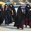Phụ nữ Afghanistan tại thủ đô Kabul ngày 28/12/2022. (Ảnh: AFP/TTXVN)