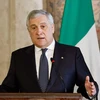 Ngoại trưởng Italy Antonio Tajani. (Ảnh: AFP/TTXVN)