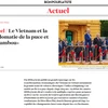 Bài viết của nhà báo Guy Mettan trên Báo điện tử bonpourlatete.com. (Ảnh chụp màn hình)