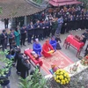 Đại tế lễ tại Lễ hội Đền Đuổm, huyện Phú Lương, tỉnh Thái Nguyên. (Ảnh minh họa: Thu Hằng/TTXVN)