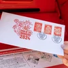 Bộ tem đặc biệt được phát hành đúng dịp Tết Nguyên Đán Giáp Thìn. (Nguồn: Australia Post)