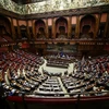 Toàn cảnh một phiên họp của Hạ viện Italy ở Rome. (Ảnh: AFP/TTXVN)