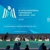 Hội nghị Bộ trưởng WTO lần thứ 13 hoãn phiên bế mạc do chưa giải quyết được nhiều vấn đề bế tắc. (Ảnh: AFP)