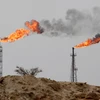 Một cơ sở khai thác dầu khí ở của Iran ở đảo Khark, ngoài khơi vùng Vịnh. (Ảnh: AFP/TTXVN)