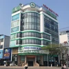 Trụ sở Công ty TNHH MTV Dịch vụ Y tế Hữu Thọ tại số 280-282, Nguyễn Hữu Thọ, quận Cẩm Lệ, thành phố Đà Nẵng. (Ảnh: Văn Dũng/TTXVN)